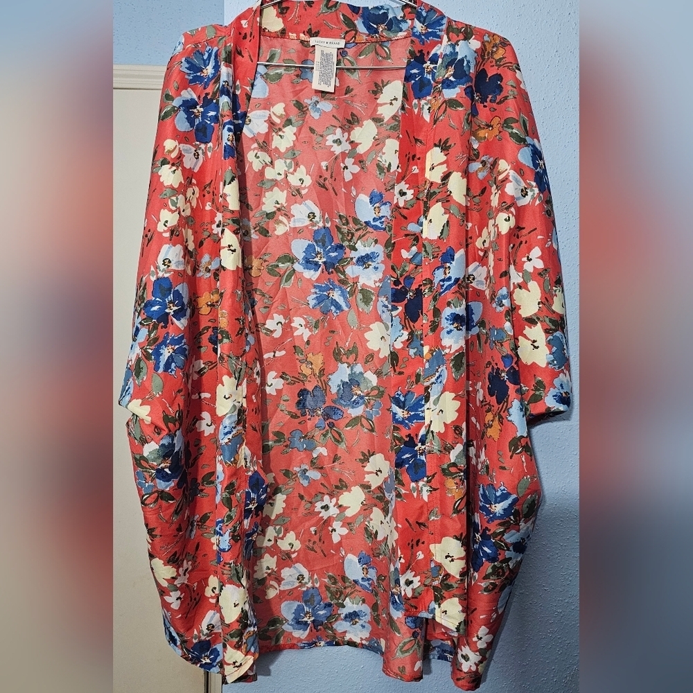 Lucky Brand - Cypress Floral Kimono Duster Cardigan